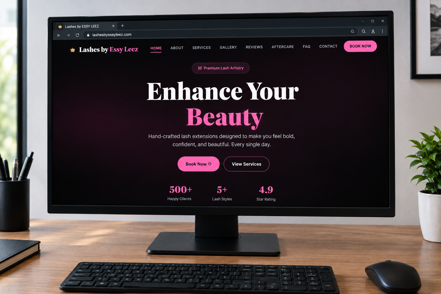 Lash Tech Website